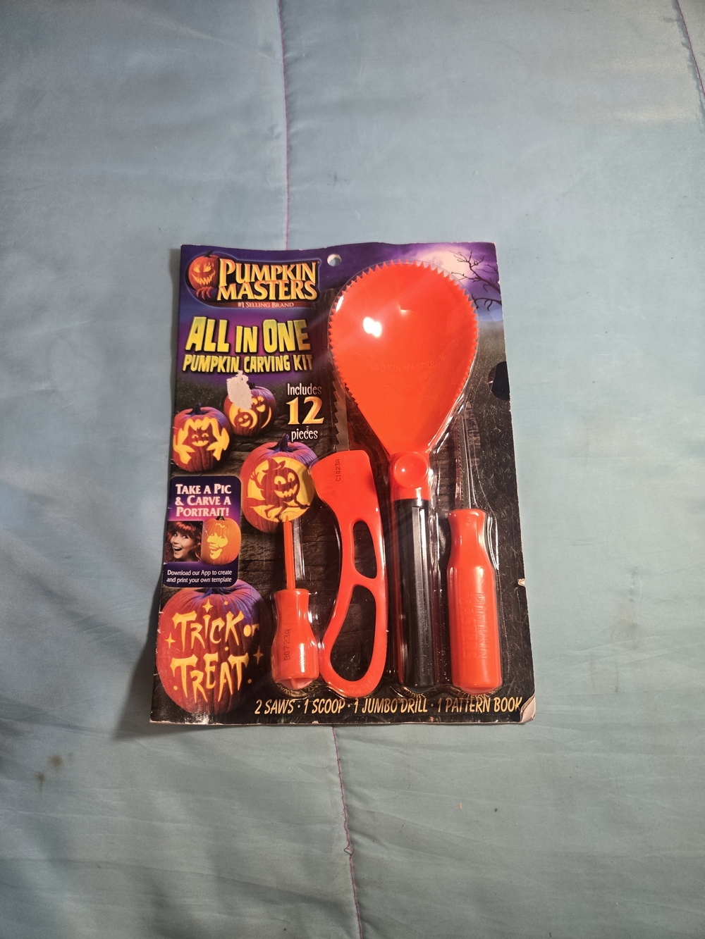Pumpkin Masters All In One Pumpkin Carving Kit - Bright Orange